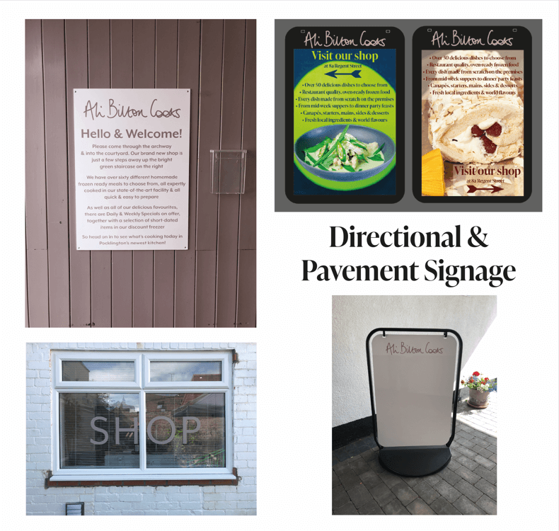 Directional & Pavement Signage